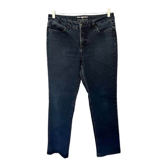 Karl Lagerfeld Ikonik Karl Straight Leg Jeans | 12 - Picture 4 of 10